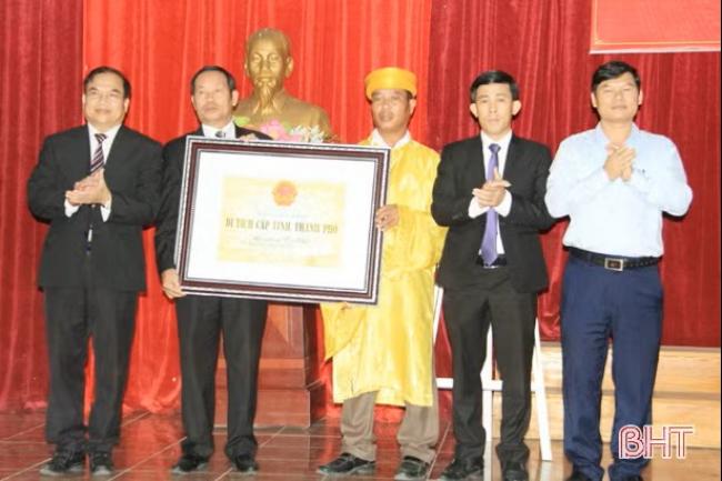 Mộ và Nhà thờ Tô Khôi chính thức trở thành di tích lịch sử - văn hóa cấp tỉnh